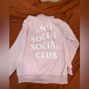 Anti social social club hoodie.